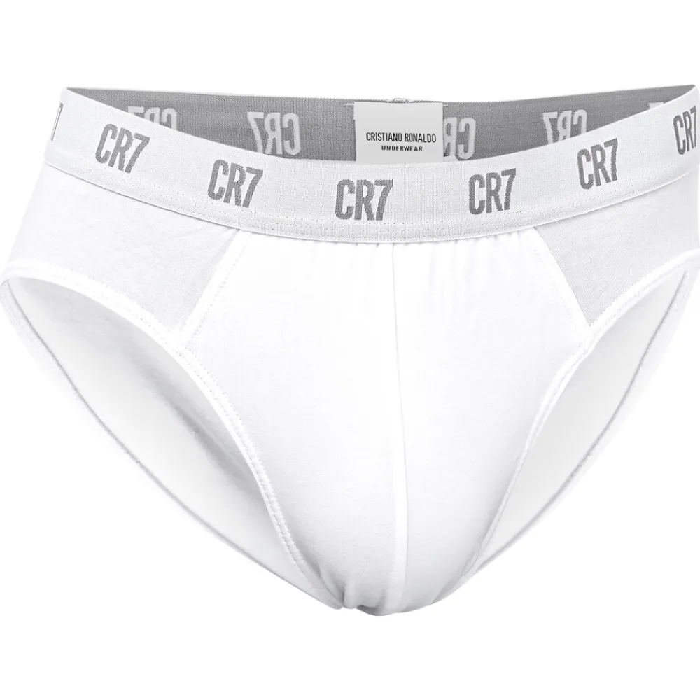 CR7 Cristiano Ronaldo CR7 Basic, Sip, 3-pack Herren Sip Weiß Best