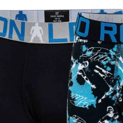 CR7 Cristiano Ronaldo CR7 Boys Trunk 2-pack Jungen Boxershort Schwarz Hot