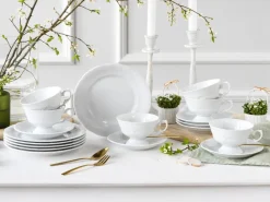 - 24622 Frederike Weiss, Kaffeeservice 18-tlg ^ CreaTable