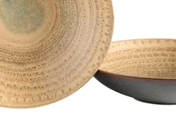 CreaTable - 24856 Neapel Sand, Tellerset 16-tlg Best