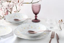 - 24868 Primavera Pastell, Tellerset 12-tlg ^ CreaTable New