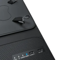 Aplic CSL Bluetooth Tastatur mit Schutzhülle, Tablet-Tastatur für 9-12 Zoll Tablets, magnetische Befestigung, Multimedia Funktionstasten, QWERTZ Layout Clearance