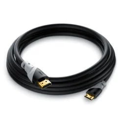 CSL HDMI Typ C (Mini) 2.0 zu HDMI Typ A Kabel, Ultra HD, UHD, 2160p, 4k bei 30 Hz, 1080p, 3D, Ethernet - 3m Sale