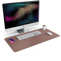 CSL Mauspad, XXL 800 x 400 x 3 mm Schreibtischunterlage, XXL Mousepad / Rutschfest, Khaki Online
