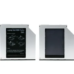 CSL 2,5 SATA Festplatten Einbaurahmen für 12,7mm Laufwerksschacht geeignet für Notebook/Laptop Clearance
