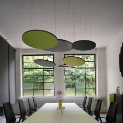 LAUTLOZ Deckensegel-Set ceiling round Deckenträger Farbe: , Größe: lichtgrau Hot
