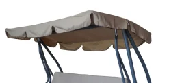 Dachplane für Hollywoodschaukel MIAMI 228x120cm, cremefarben ^ DEGAMO Online