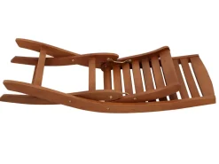 Klappstuhl CAPO, Eukalyptus geölt, 2 Stück, ^ DEGAMO Discount
