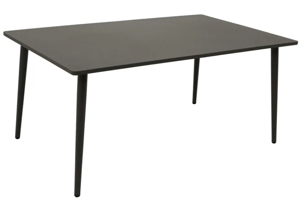 Tisch DENVER 100x160cm, Metall anthrazit ^ DEGAMO Outlet
