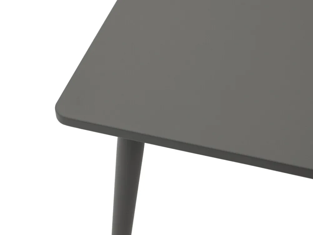 Tisch DENVER 100x160cm, Metall anthrazit ^ DEGAMO Outlet