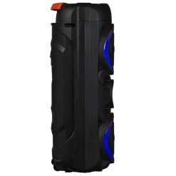 BPS-459 Bluetooth Party-Lautsprecher–2x 200W, Mikrofon, schwarz ^ Denver Discount