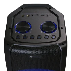 BPS-352 Bluetooth Party Lautsprecher – 300W, TWS, LEDs, schwarz ^ Denver Sale