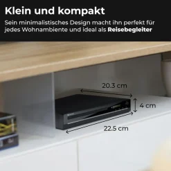 Denver DVH-7787MK3 DVD-Player mit HDMI, USB, Scart