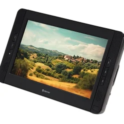 MTW-1098 Tragbarer DVD Player (10 Zoll (25,4 cm), LCD Display, 12V Anschluss, Akku, USB, SD) (Produkt aktuell ausverkauft) ^ Denver New
