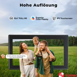 PFF-1515 Digitaler WLAN-Bilderrahmen– 15.6