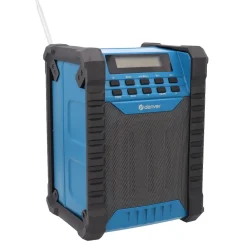 Denver WRD-60 Baustellenradio–DAB+, Bluetooth, 100W, IP54, schwarz New