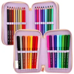 Depesche 3-Fach Federtasche SUNNY DOG TOPModel 7,5 x 13 x 20 cm bunt Sale