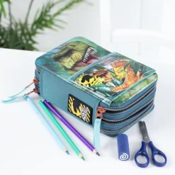 Federtasche Danger Dino World 21 x 13 x 7,5 cm ^ Depesche Outlet