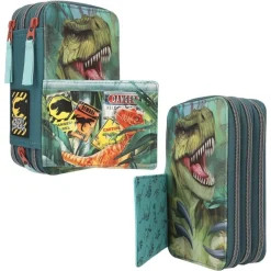 Federtasche Danger Dino World 21 x 13 x 7,5 cm ^ Depesche Outlet