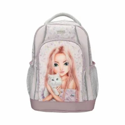Depesche Schulrucksack BLOOMING KITTY TOPModel 19 x 30 x 40 cm flieder New