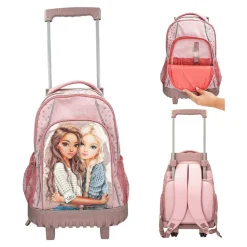 Depesche Schulrucksack Trolley MY BFF TOPModel 23 x 34 x 54 cm rosa Online