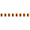Deutschland Fahnenkette Banner 2,7m Schwarz Rot Gold EM WM Deko Fussball Fußball ^ amscan Best