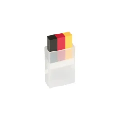 amscan Deutschland Schminkstift Schwarz Rot Gold Fan Make-up WM schminken Fahne Flagge Hot