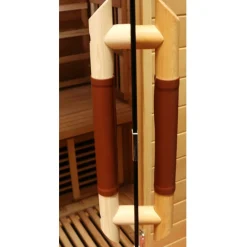 Dewello ® Infrarotkabine Infrarotsauna TORONTO 127cm x 106cm inkl. 4 Vollspektrumstrahler, 4 Karbonstrahler, 4 Personen Online