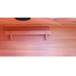 Dewello ® Infrarotkabine Infrarotsauna LAKEFIELD 2 120cm x 120cm inkl. 5 Vollspektrumstrahler, 5 Karbonstrahler, LED Online
