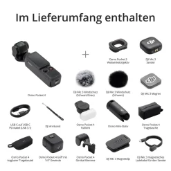 Gimbal Osmo Pocket 4 Creator Combo (Produkt aktuell ausverkauft) ^ DJI Best