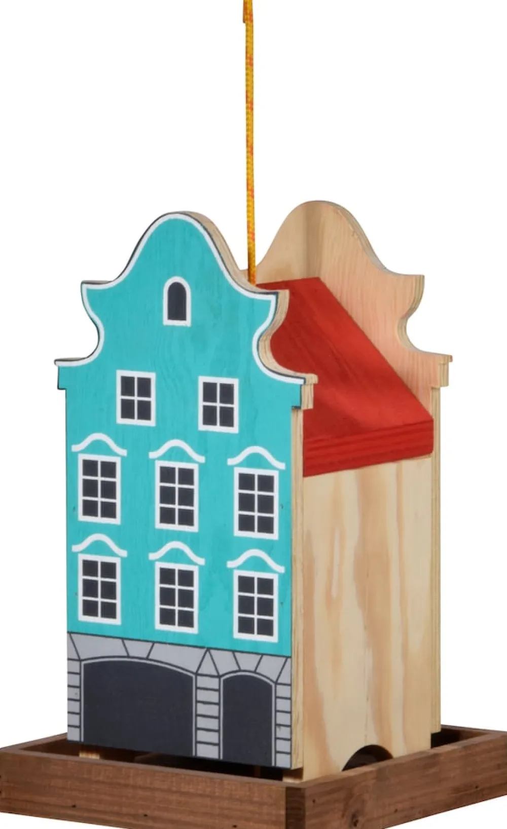 Buntes Deko-Vogelhaus "Münster" ^ Dobar New