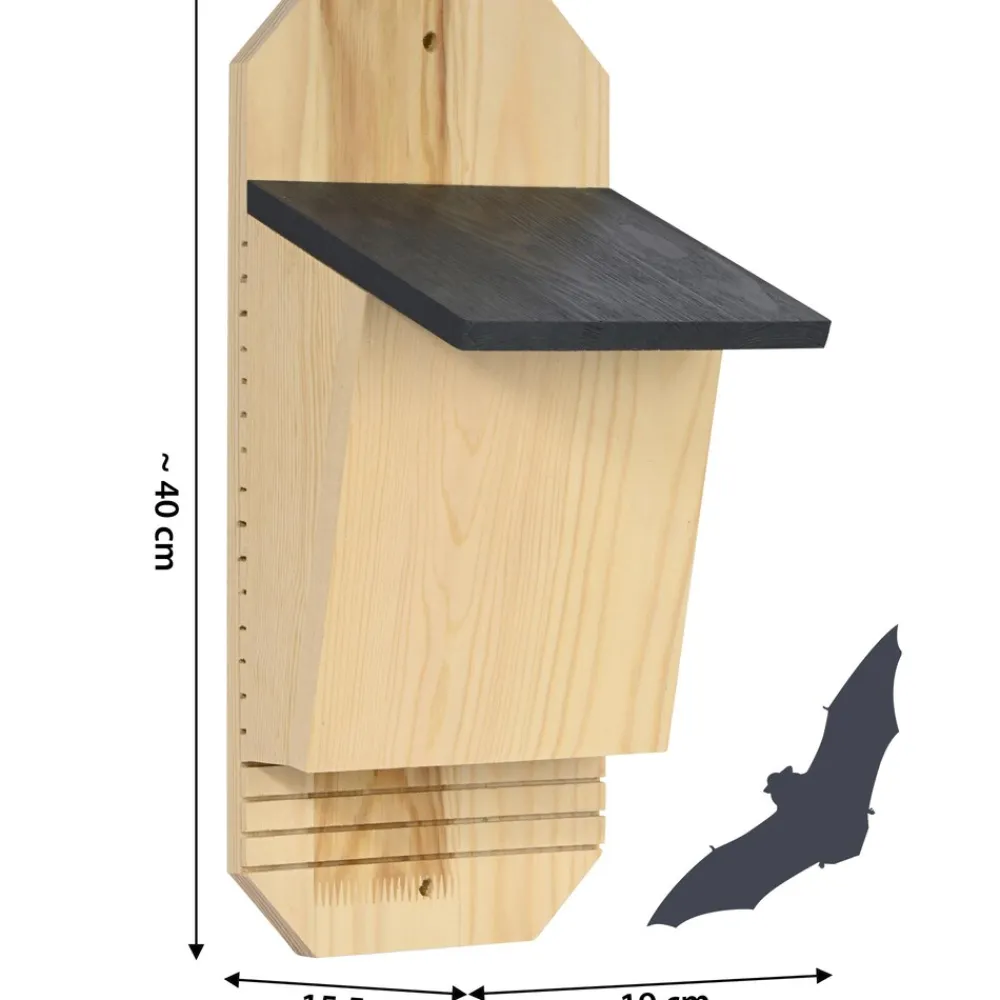 Dobar Fledermauskasten "Microchiroptera", Anthrazit New