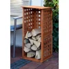 29097FSC Kaminholzregal, 39x39x85cm ^ Dobar Best