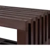 Dobar Gartenbank mit Kaminholztisch