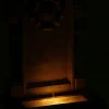 Dobar Gartenbrunnen „Poseidon“ mit Solar-Panel Wasserspiel Brunnen Clearance