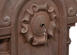 Dobar Gartenbrunnen „Poseidon“ mit Solar-Panel Wasserspiel Brunnen Clearance