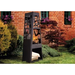 Dobar 35424 Gartenkamin XL, 48x30,5x124 cm Sale