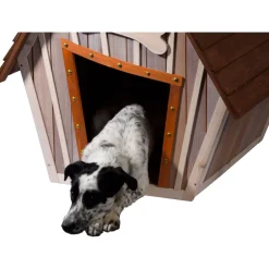 große Hundehütte mit entfernbarem Boden | ca. 90x77x109 cm ^ Dobar Online