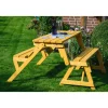 Dobar 2in1 Picknicktisch und Sitzbank Clearance