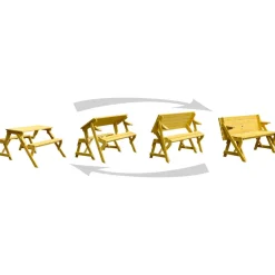 Dobar 2in1 Picknicktisch und Sitzbank Clearance