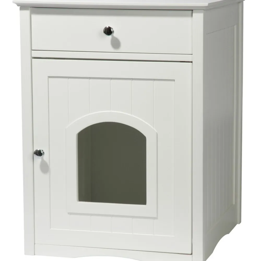 Dobar "Mohrle" Designer-Katzenschrank weiß Online