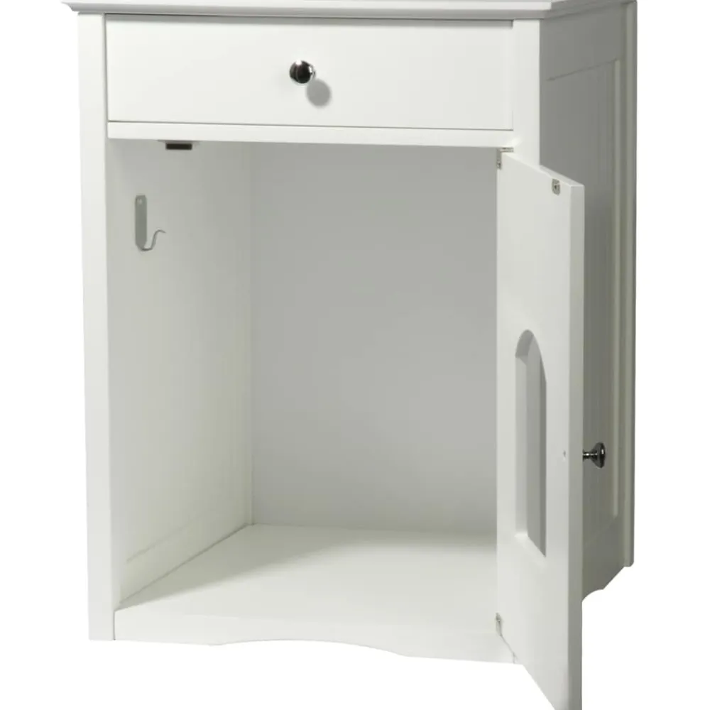 Dobar "Mohrle" Designer-Katzenschrank weiß Online