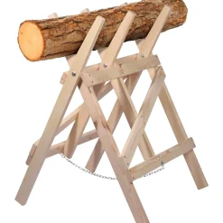 Dobar Sägebock Massivholz, Natur Discount