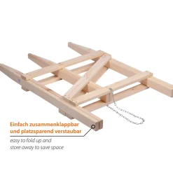 Dobar Sägebock Massivholz, Natur Discount