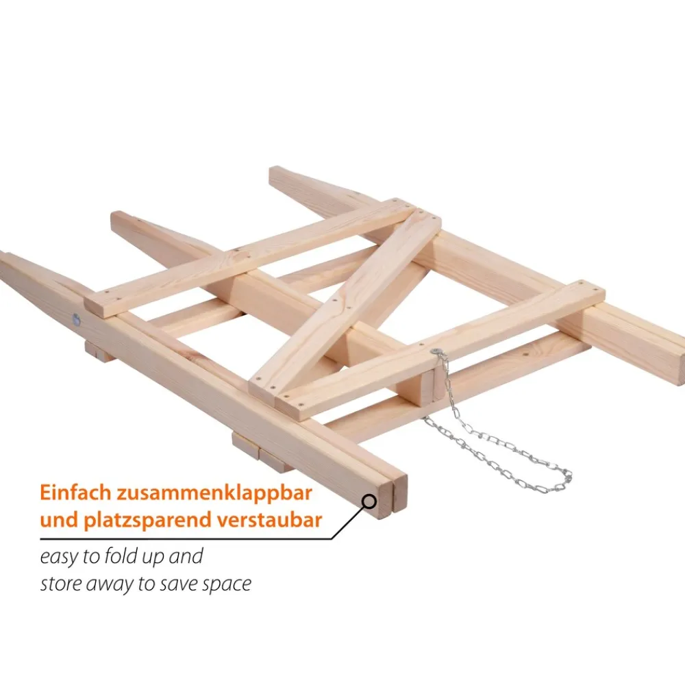Dobar Sägebock Massivholz, Natur Discount