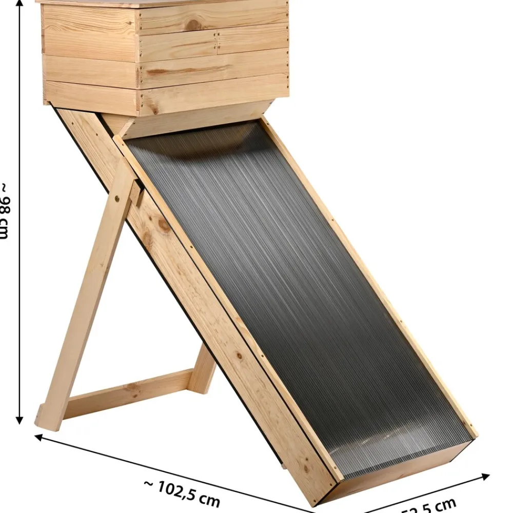 Solar-Trockner aus Holz ^ Dobar Best