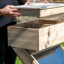Solar-Trockner aus Holz ^ Dobar Best
