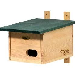 VOBU-Nistkasten Spitzdach für aus Holz, 16x16,x5x28 cm ^ Dobar Discount