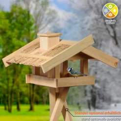 Vogelfutterhaus für Ständermontage ^ Dobar Outlet