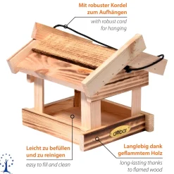 Vogelfutterhaus geflammt ^ Dobar New